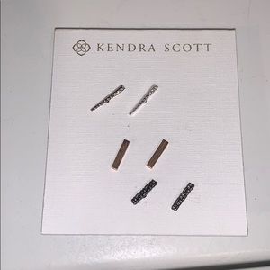 Kendra Scott set of 3 earrings